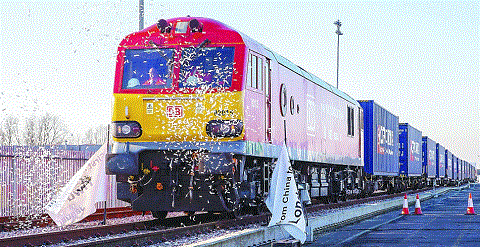 中歐班列鐵路今年1月開行數(shù)量比去年增長(zhǎng)了11% 中歐班列鐵路今年1月開行數(shù)量比去年增長(zhǎng)了11%